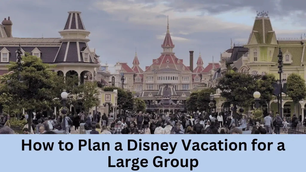How to Plan a Disney Vacation for a Large Group