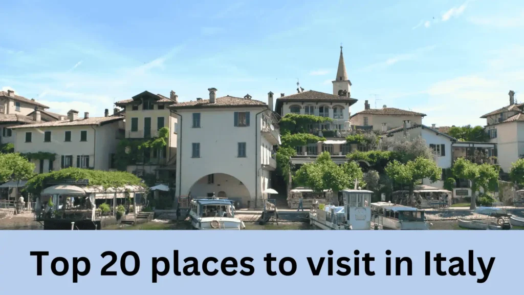 Top places to visit in Italy