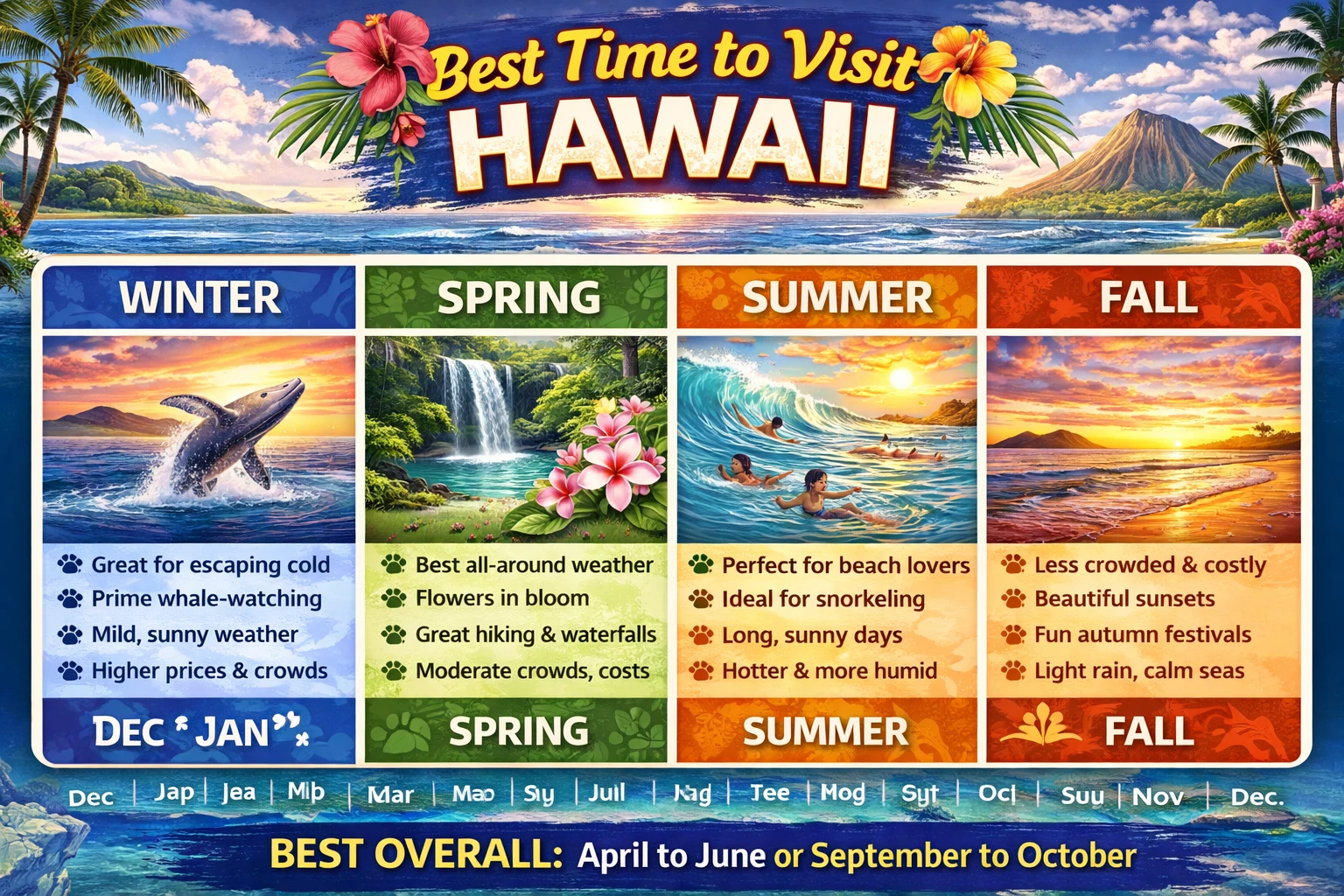 Home 1 Best time to visit Hawaii
