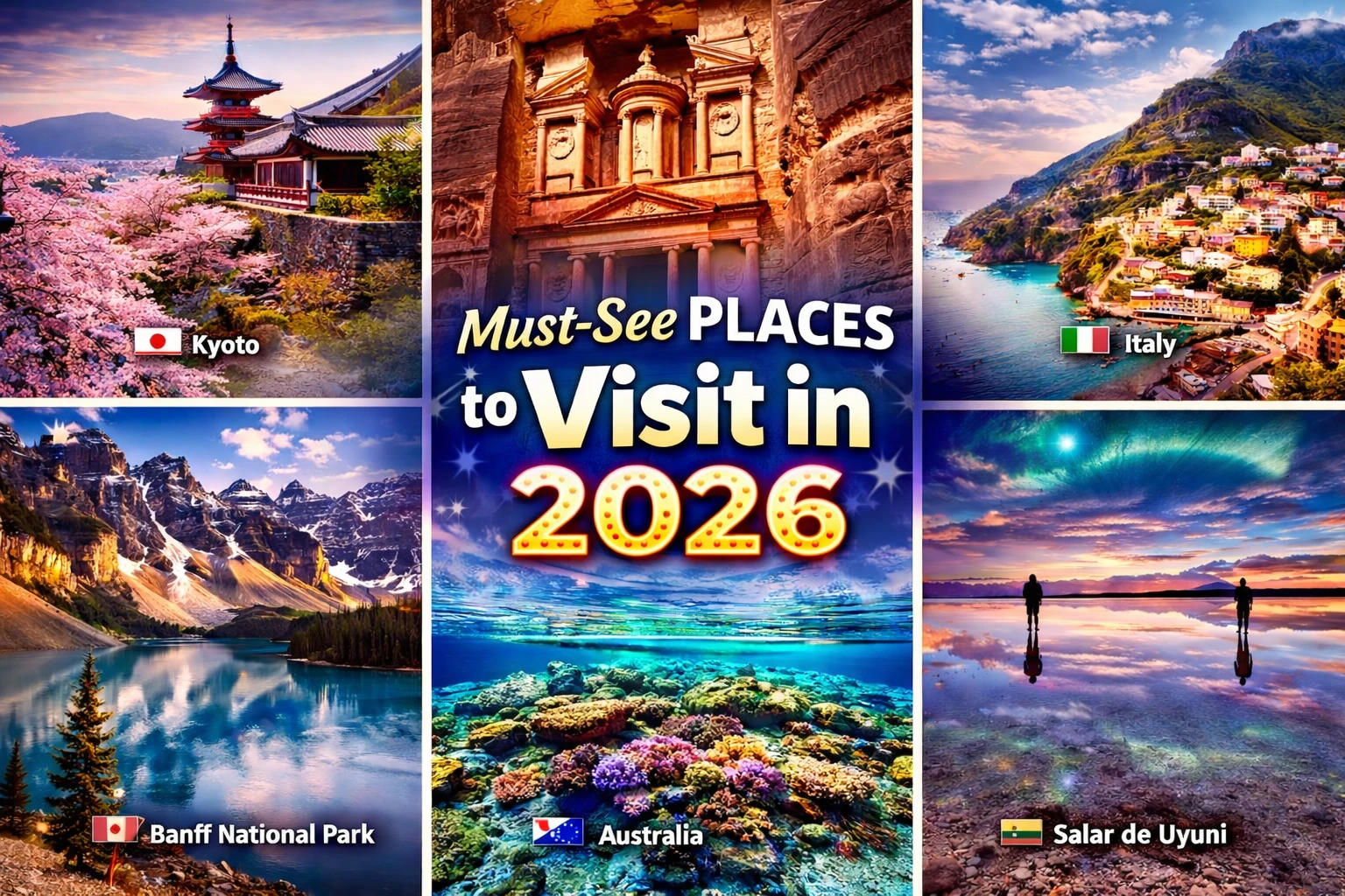 Home 6 Must-see Places to visit in 2026
