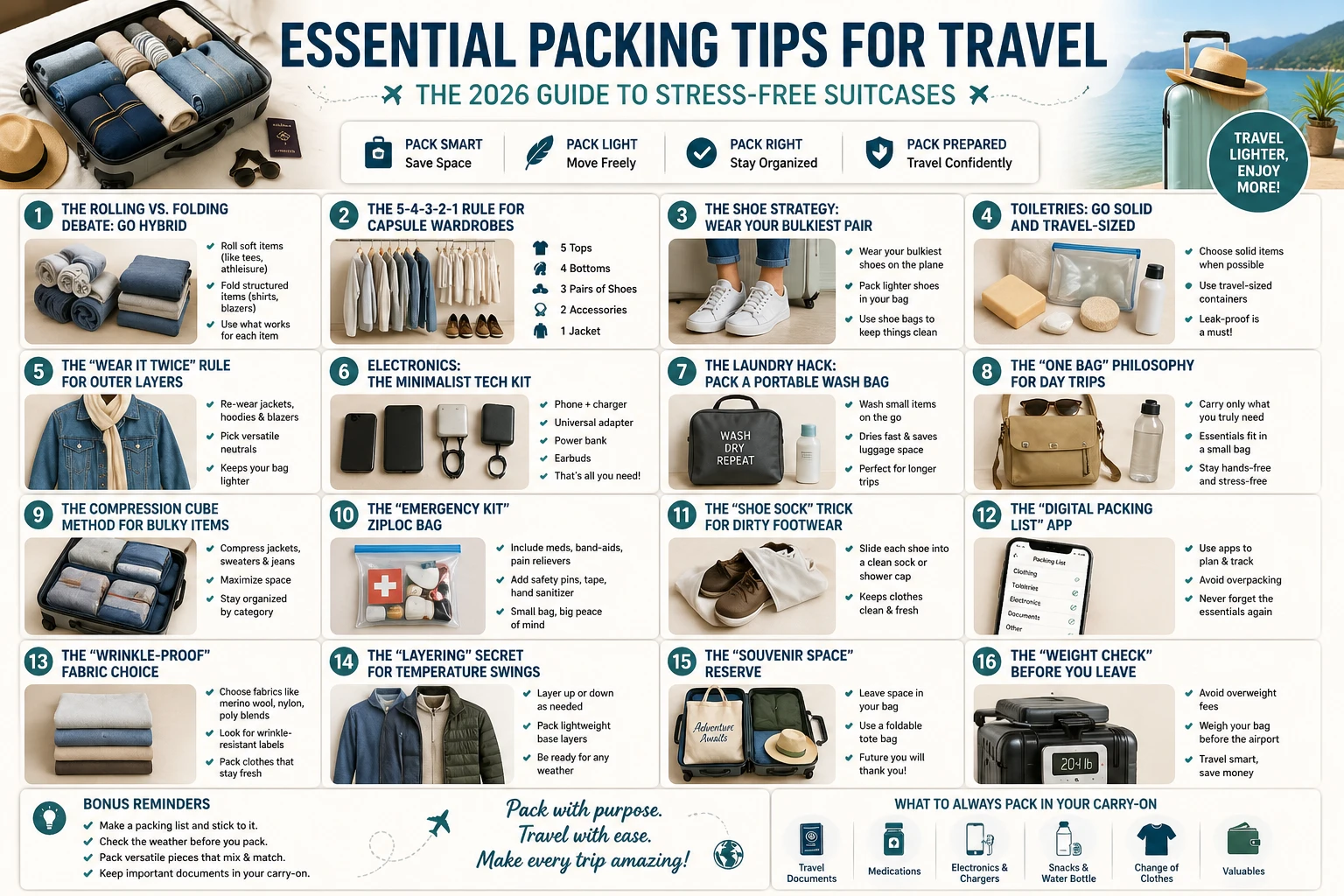 Packing Tips for Travel