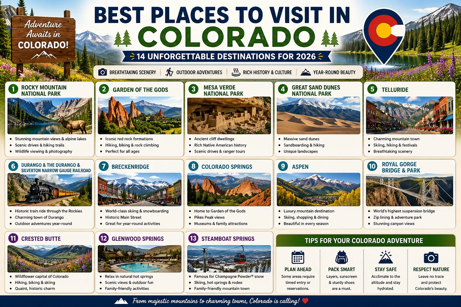 Places to Visit in Colorado