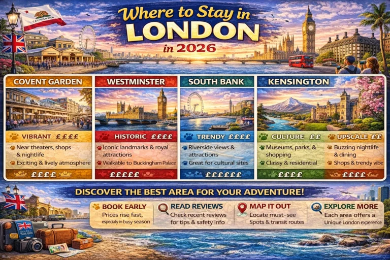 Where to stay in London