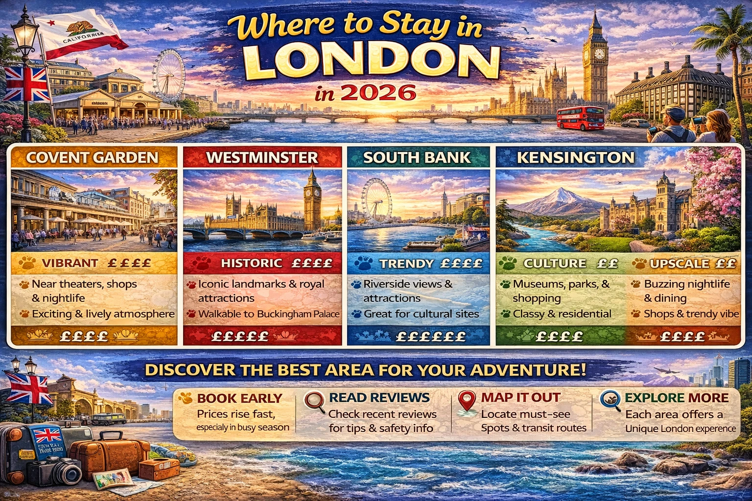 Where to stay in London