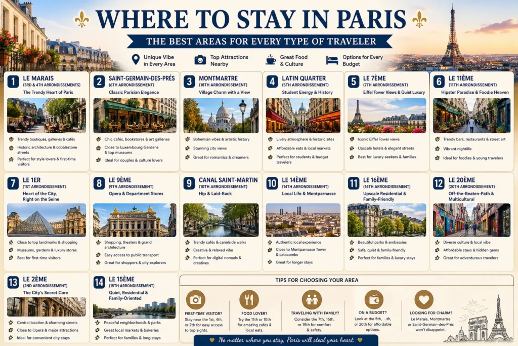Where to stay in Paris