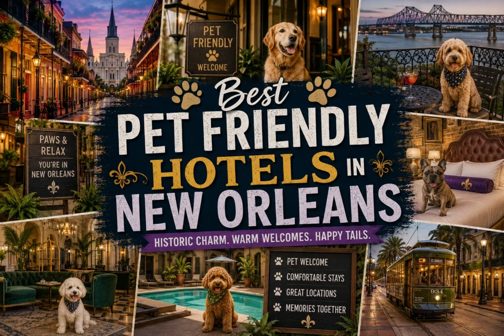 The Ultimate Guide to the Best Pet Friendly Hotels in New Orleans Has to Offer in 2026 2 Best Pet Friendly Hotels in New Orleans
