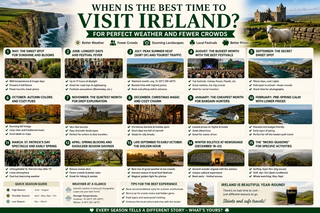 Best Time to Visit Ireland