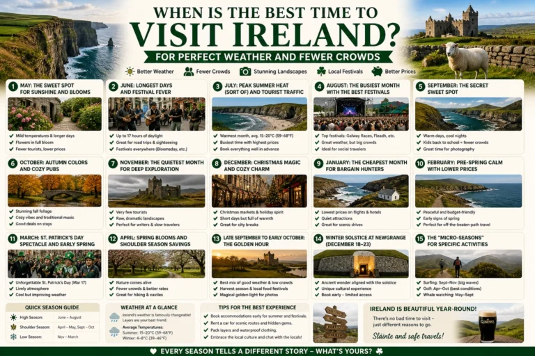 Best Time to Visit Ireland