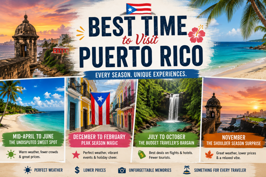 The Ultimate Guide to the Best Time to Visit Puerto Rico in 2026 1 Best time to visit Puerto Rico