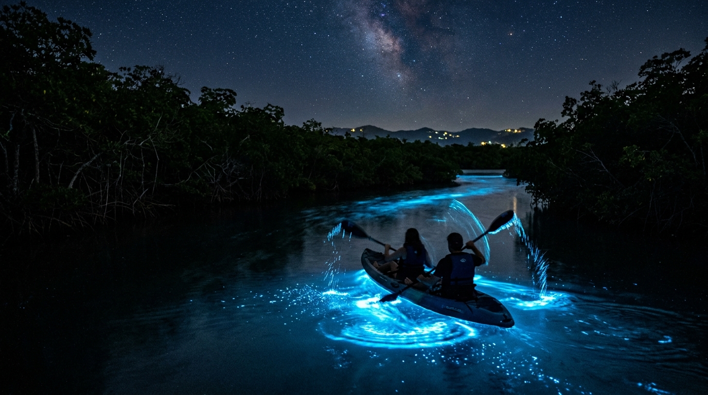 When to Visit Puerto Rico: A Month-by-Month Weather and Travel Guide for 2026 13 Glowing Bioluminescent Bay in Vieques