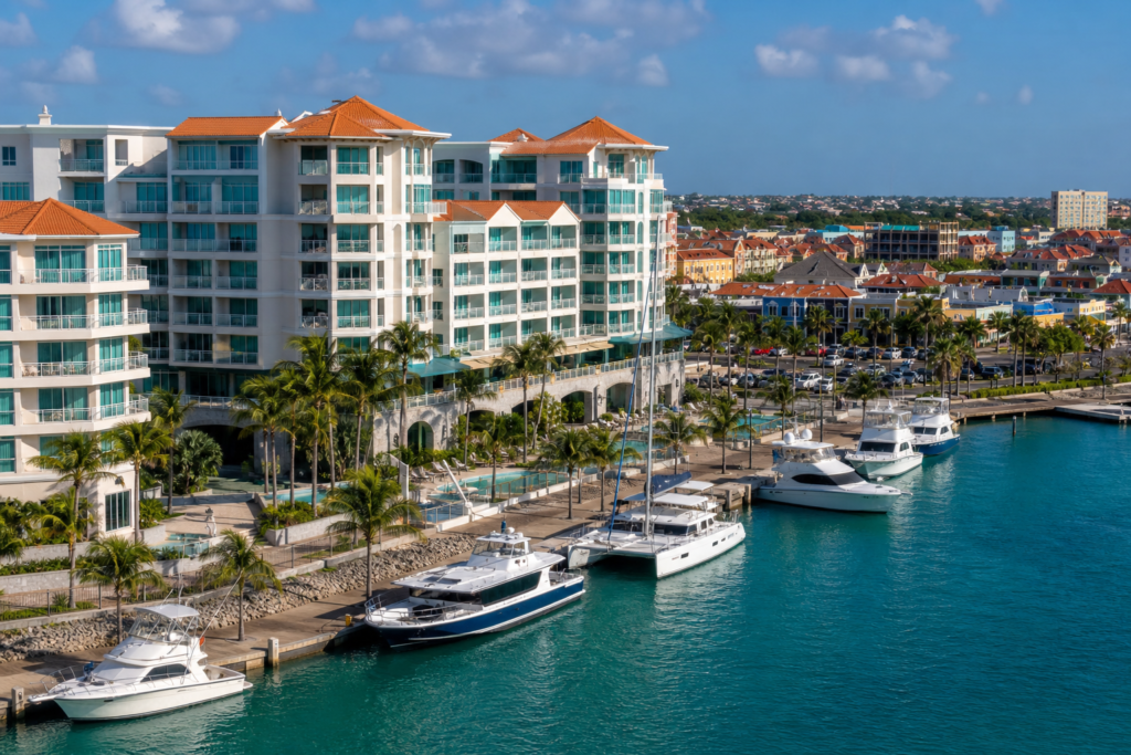 Where to Stay in Aruba in 2026: Best Areas & Hotels for Every Traveler 13 Renaissance Wind Creek Aruba Resort waterfront marina in Oranjestad