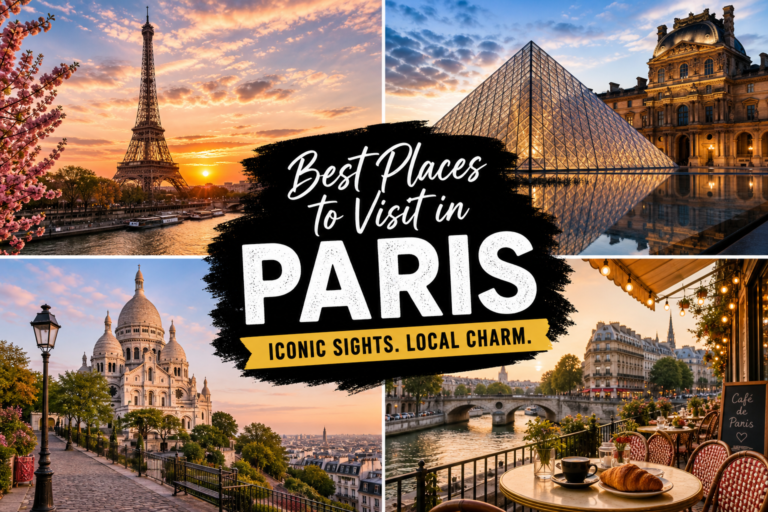 Best places to visit in Paris featured collage