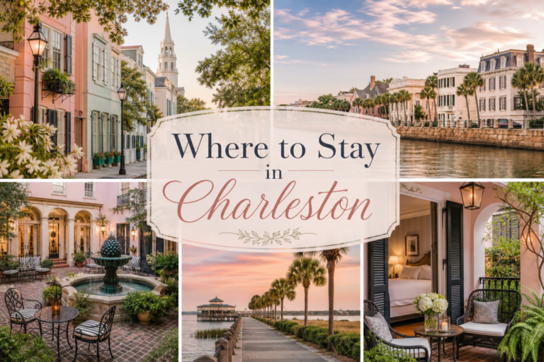 Where to stay in Charleston SC collage