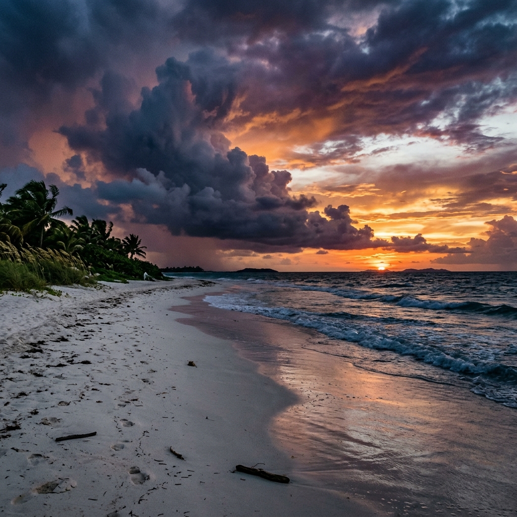 The Ultimate Guide to the Best Time to Visit Cancun in 2026 7 Dramatic Stormy Sunset in Cancun