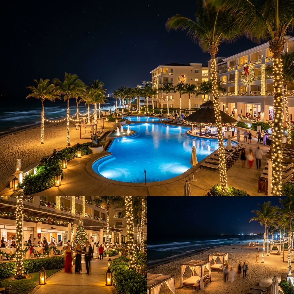 The Ultimate Guide to the Best Time to Visit Cancun in 2026 10 Cancun Resort Christmas Lights