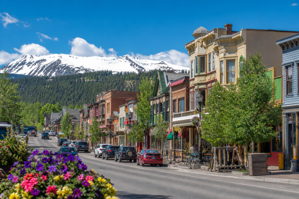 Breckenridge Colorado mountain town