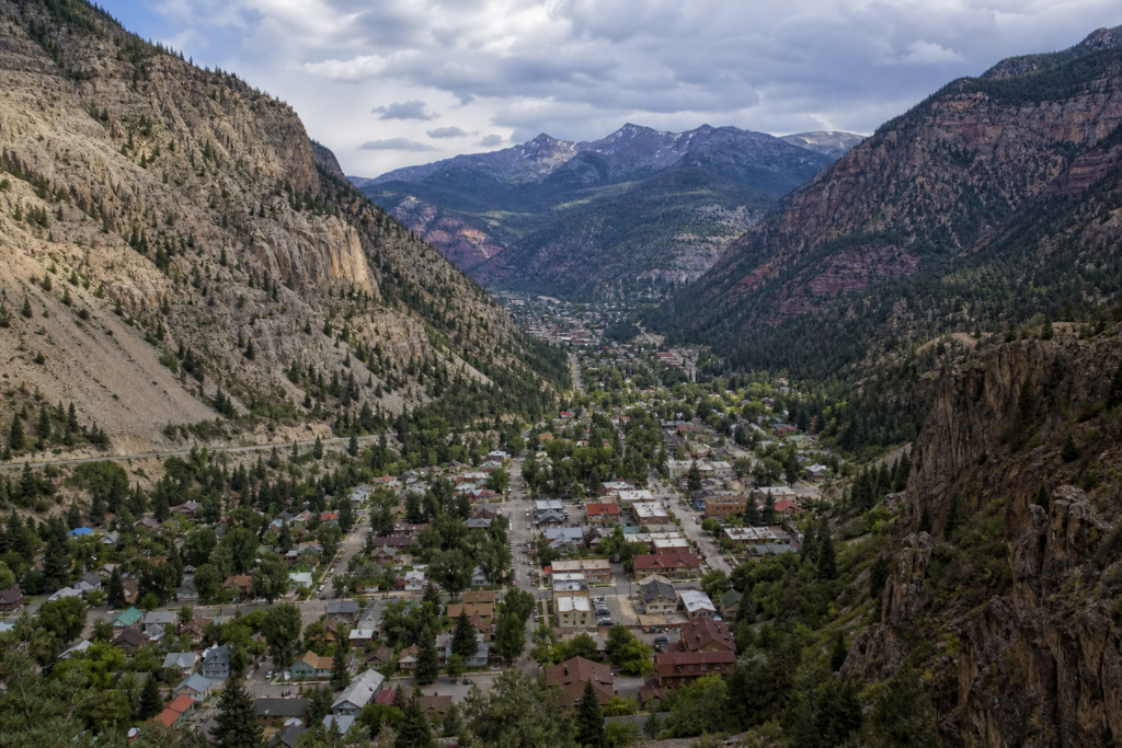 Ouray Colorado mountain town