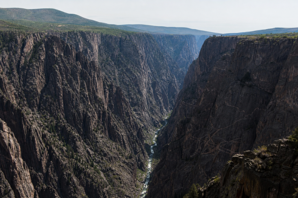 Black Canyon of the Gunnison cliffs