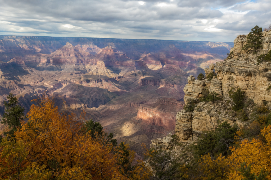Grand Canyon October autumn colors