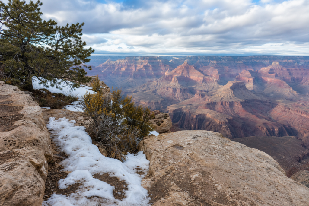 Grand Canyon February early spring