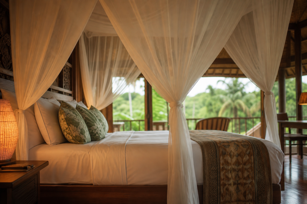Mosquito protection while traveling tropics