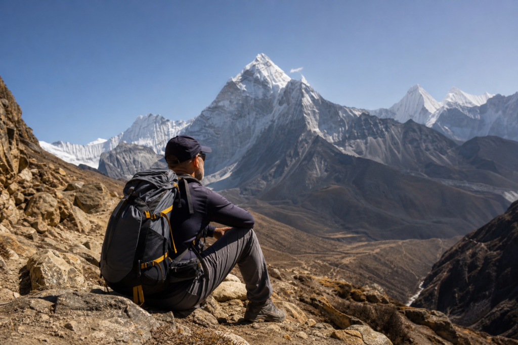 High altitude mountain travel safety