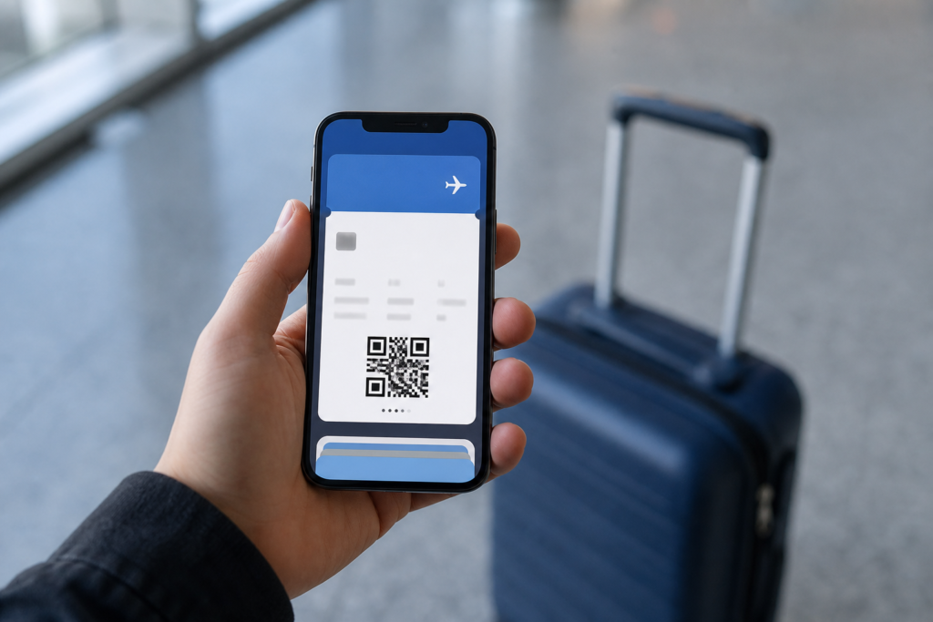 Essential Holiday Travel Tips for 2026: Your Stress-Free Guide to the Festive Season 6 Digital wallet boarding pass travel