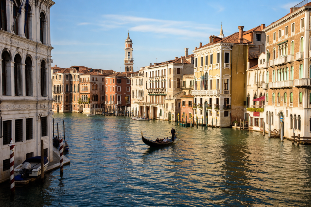 Venice canals Italy