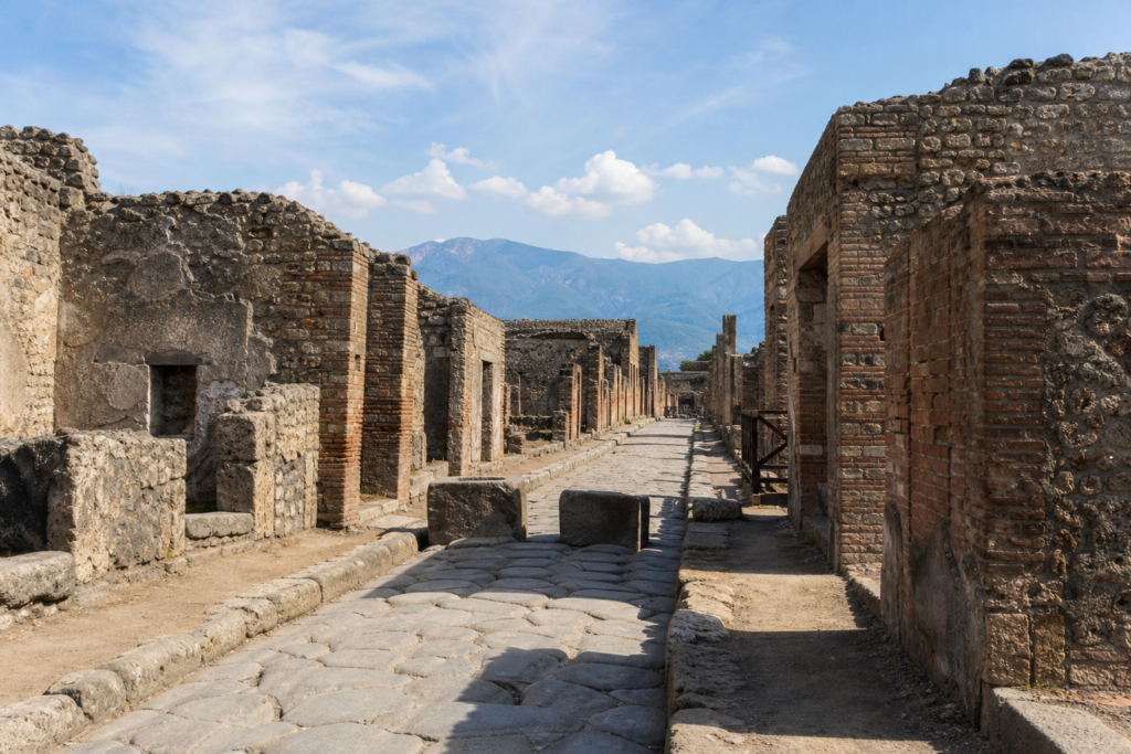 Pompeii ruins Italy