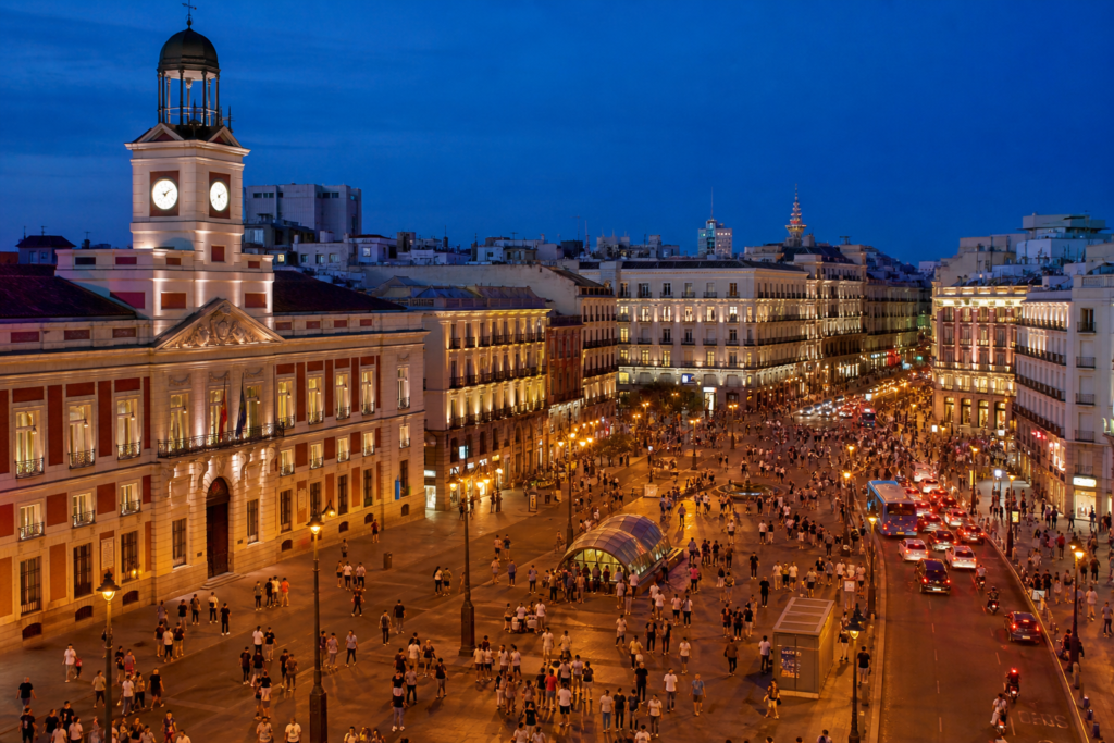 The Ultimate Guide to Where to Stay in Madrid in 2026 2 Sol and Gran Via Madrid city center