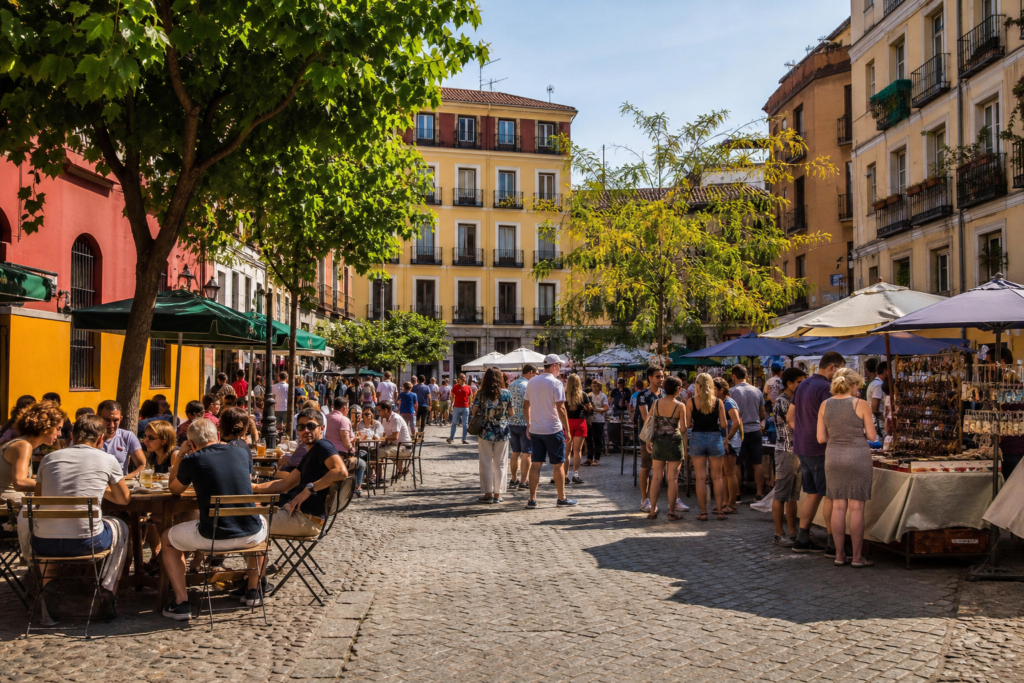 The Ultimate Guide to Where to Stay in Madrid in 2026 4 La Latina Madrid tapas plazas