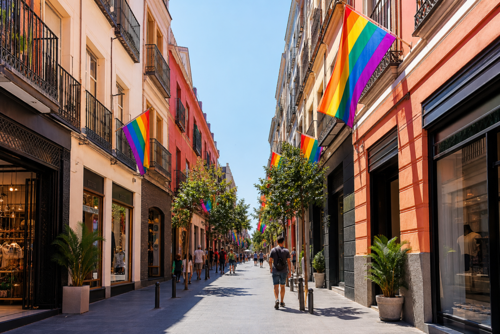 The Ultimate Guide to Where to Stay in Madrid in 2026 6 Chueca Madrid vibrant nightlife