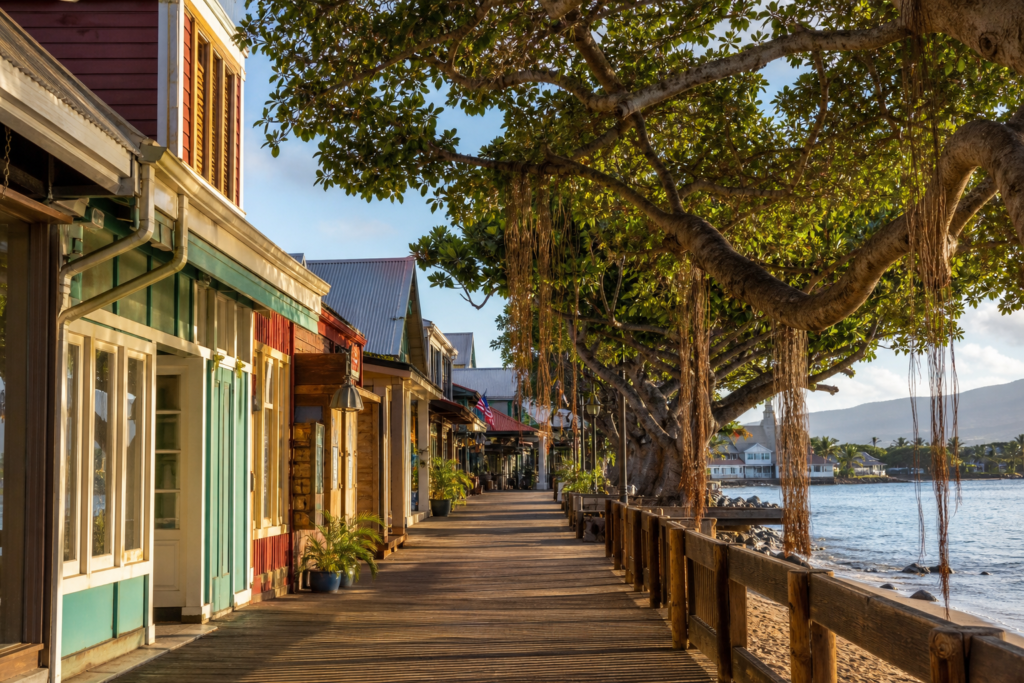 Lahaina historic town Maui