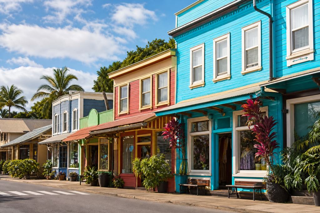 Paia town Maui
