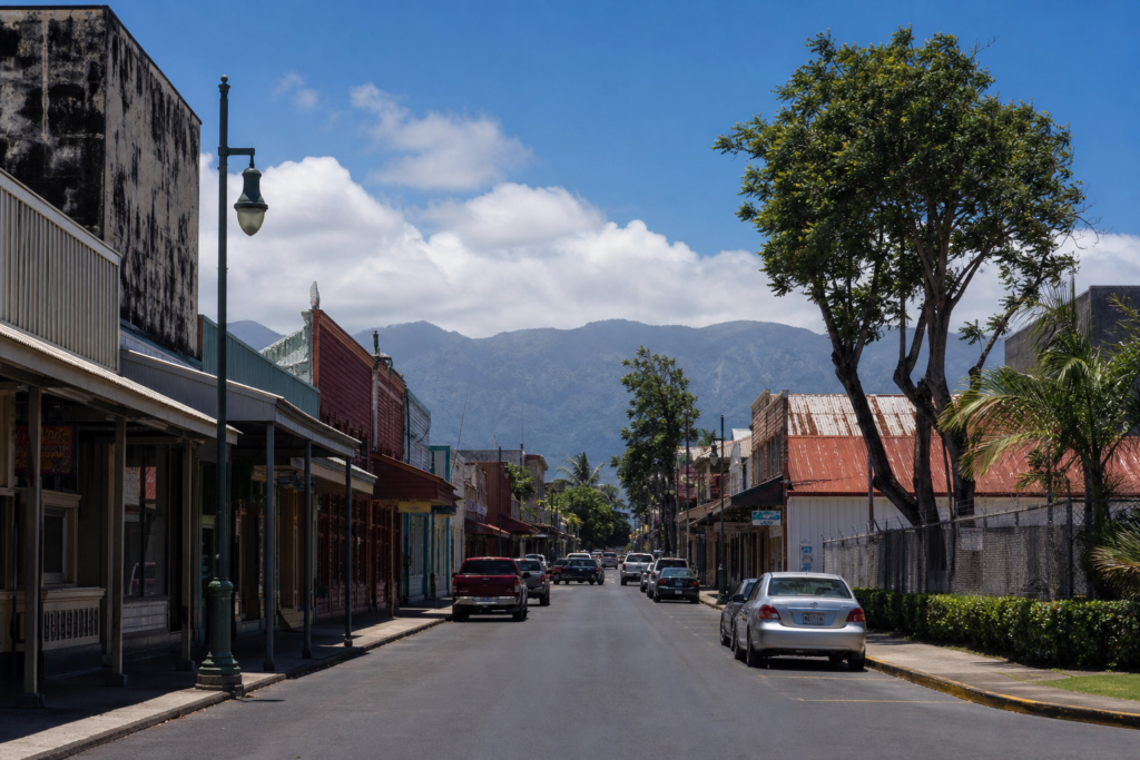 Wailuku town Maui