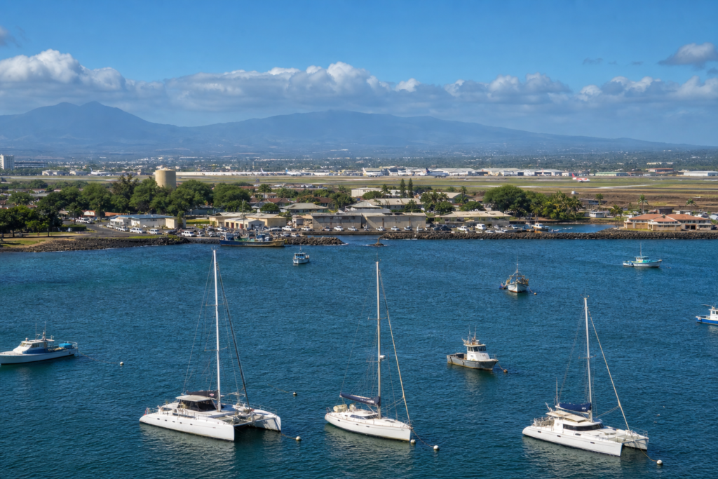 Kahului harbor Maui