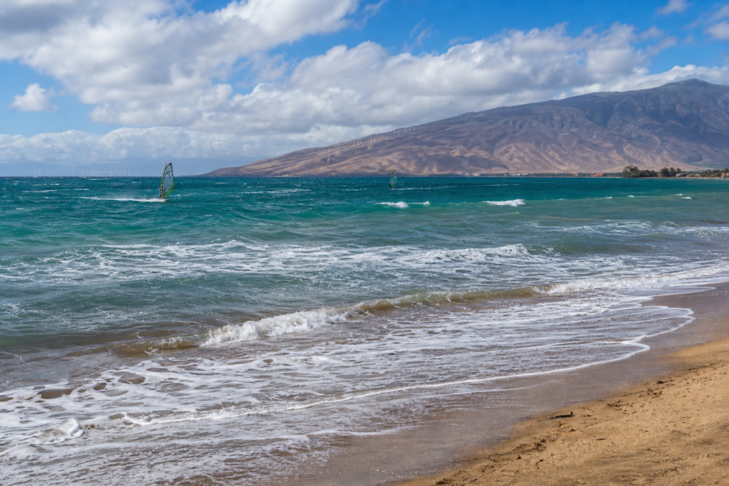 Spreckelsville beach Maui