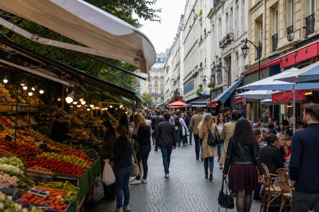 Rue Montorgueil Paris