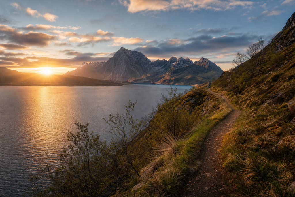 Scenic composition rule of thirds