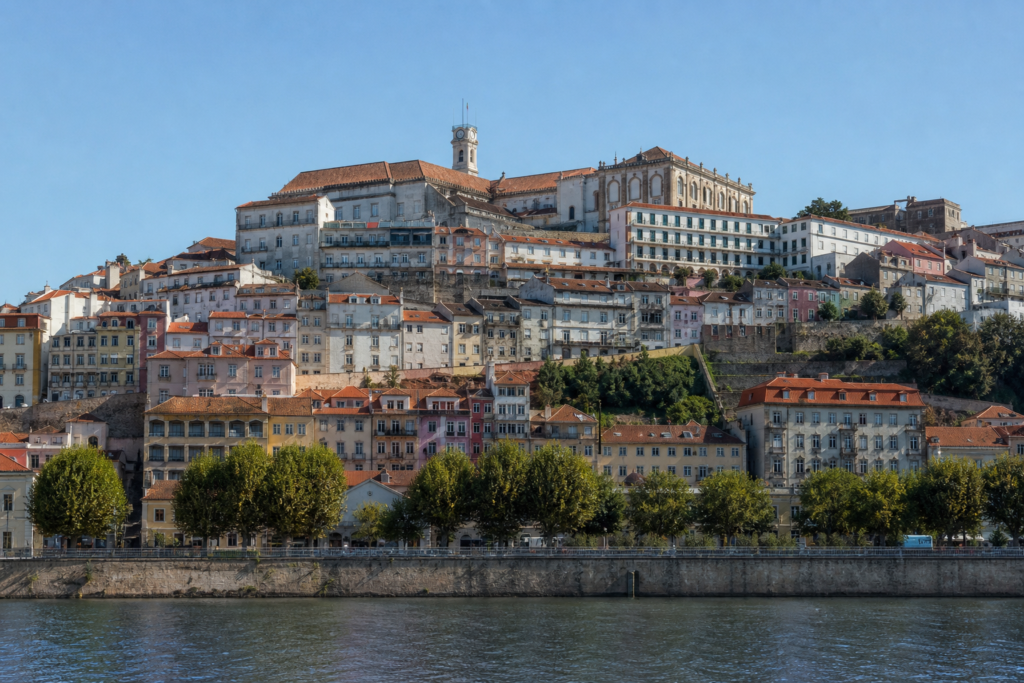 Coimbra university city Portugal