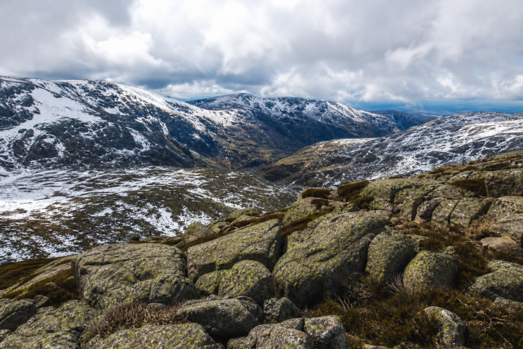 Serra da Estrela mountain peak Portugal