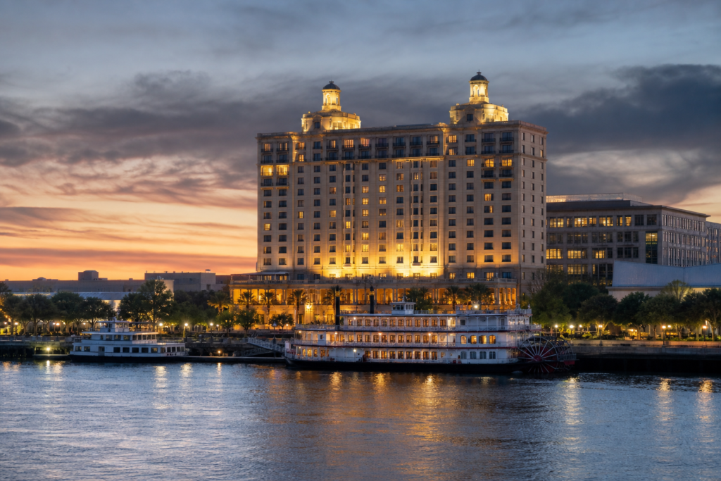 Bohemian riverfront hotel Savannah