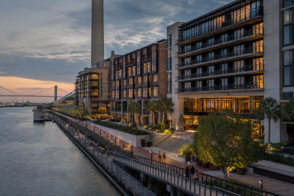 JW Marriott Savannah riverside hotel
