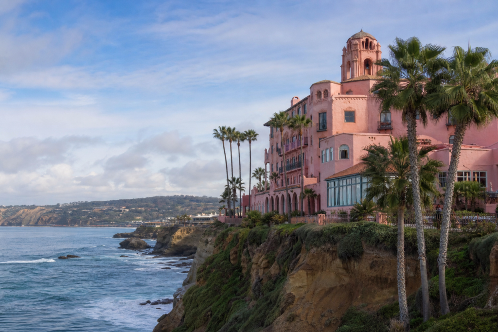 The Best Pet Friendly Hotels in San Diego (2026) 12 Pink historic hotel La Jolla ocean view