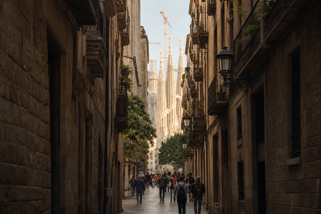 The 15 Best Places to Visit in Spain in 2026 2 Barcelona Gothic quarter city views
