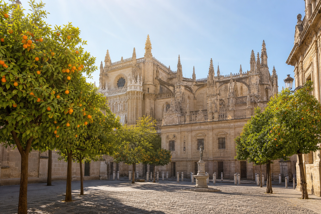 The 15 Best Places to Visit in Spain in 2026 4 Seville plaza orange trees