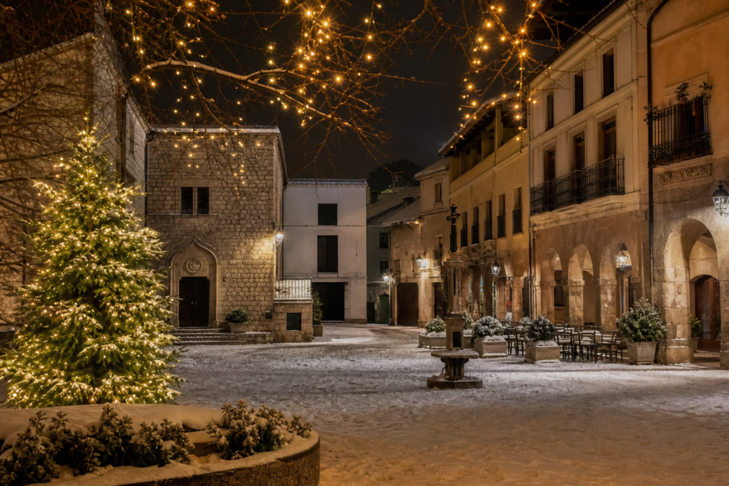 The Ultimate Guide to the Best Time to Visit Spain in 2026 5 Winter Spain festive plaza