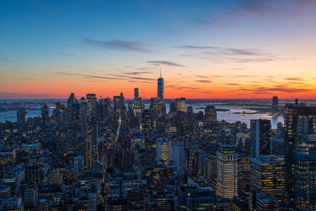 New York City Manhattan skyline
