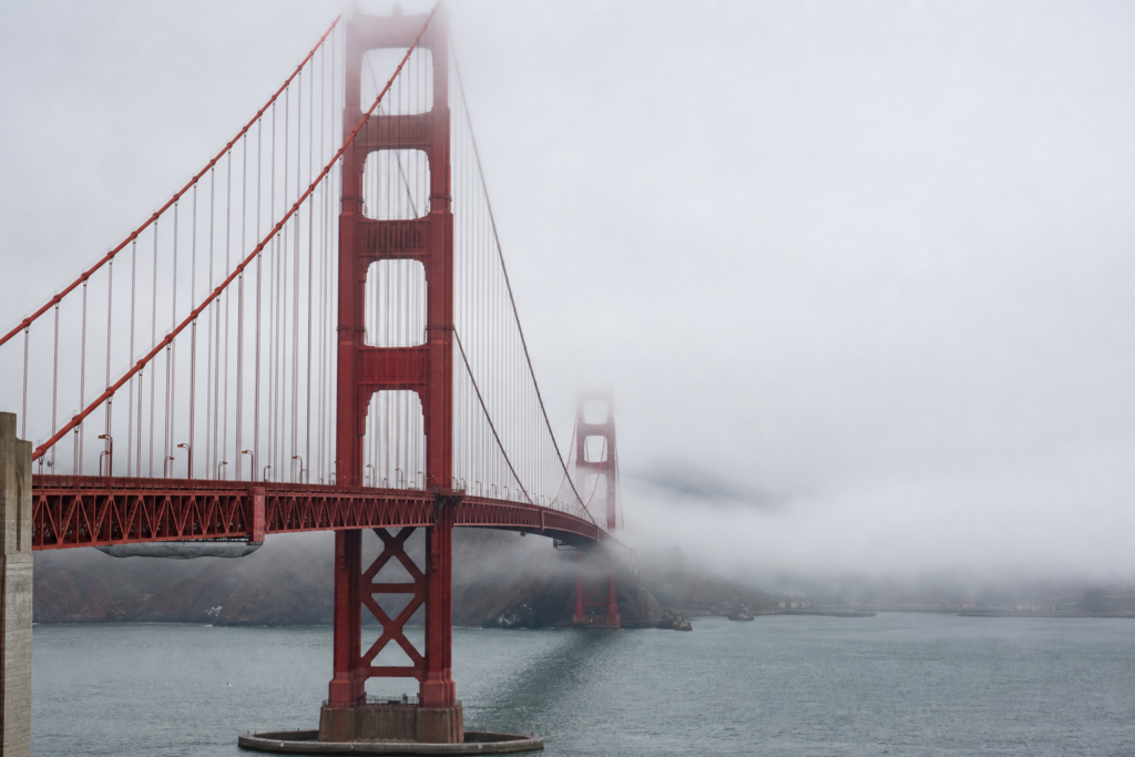San Francisco Golden Gate fog