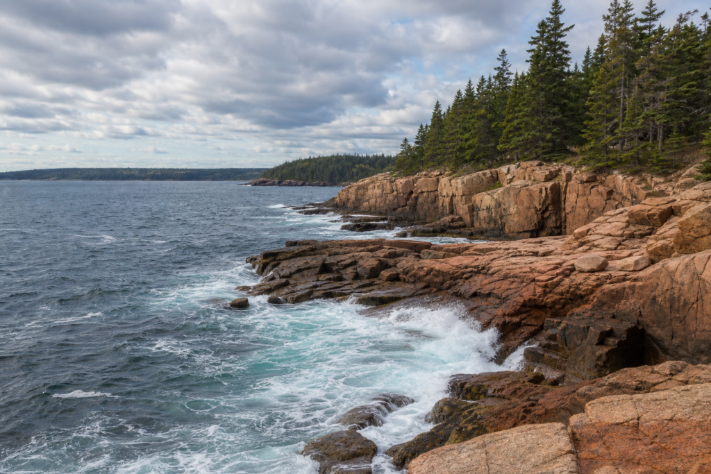 Acadia National Park Maine rocky coast